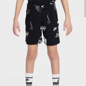 Nike Kids French Terry Shorts Size Medium